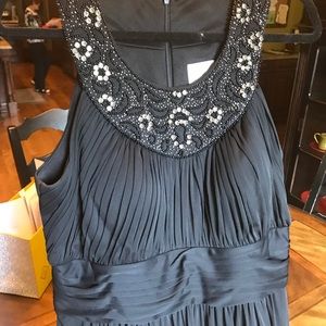 Long black formal dress